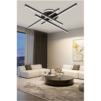 Trade Shop Traesio - Trade Shop - LED-Deckenleuchte 45W schwarz deckenlampe licht 6500K 4000K 3000K PN-21N - Trade Shop Traesio - Trade Shop - LED-Deckenleuchte 45W schwarz deckenlampe licht 6500K 4000K 3000K PN-21N - von TRADE SHOP TRAESIO