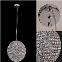 Trade Shop Traesio - Trade Shop - Pendelleuchte Kronleuchter Kugelförmig Rund Geschlossen Kristalle Deckenleuchte led Design - Trade Shop Traesio - Trade Shop - Pendelleuchte Kronleuchter Kugelförmig Rund Geschlossen Kristalle Deckenleuchte led Design - von TRADE SHOP TRAESIO