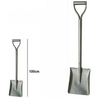 Trade Shop Traesio - Trade Shop - Schaufel Spaten Werkzeug Garten Gartenarbeit Camping Metall 100 cm 63311 - Trade Shop Traesio - Trade Shop - Schaufel Spaten Werkzeug Garten Gartenarbeit Camping Metall 100 cm 63311 - von TRADE SHOP TRAESIO