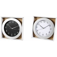 Trade Shop Traesio - Trade Shop - wanduhr analog wand rund küche zimmer haus durchmesser 25CM 161628 - von TRADE SHOP TRAESIO