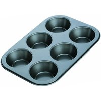 Trade Shop Traesio - Trade Shop - antihaft-backform muffin cupcake-förmchen 6 plätze grösse 19X27CM - von TRADE SHOP TRAESIO