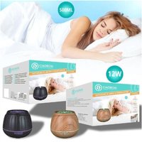Trade Shop - aroma-diffusor ultraschall-luftbefeuchter 500ML 12W aromatherapie-farb-led-licht TX-8362 - von TRADE SHOP TRAESIO