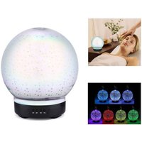Trade Shop - aromatherapie 7 led 3D luftbefeuchter diffusor home office HYTC002 - von TRADE SHOP TRAESIO