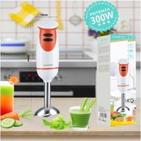Trade Shop Traesio - Trade Shop - blender Stabmixer 300 w stahlklingen 2-GESCHWINDIGKEIT-KOCHER fleisch TX-9112 - von TRADE SHOP TRAESIO