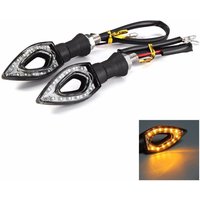 Trade Shop - paar 12 led-blinker mit pfeilform für motorrad-roller - Trade Shop - paar 12 led-blinker mit pfeilform für motorrad-roller - von TRADE SHOP TRAESIO