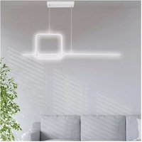 Trade Shop - led-hängelampe 48W quadratisches design, weisse linie, IP20, licht 6500K 33542 - Trade Shop - led-hängelampe 48W quadratisches design, weisse linie, IP20, licht 6500K 33542 - von TRADE SHOP TRAESIO