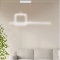 Trade Shop Traesio - Trade Shop - led-hängelampe 48W quadratisches design weisse linie IP20 licht 4000K 33559 - Trade Shop Traesio - Trade Shop - led-hängelampe 48W quadratisches design weisse linie IP20 licht 4000K 33559 - von TRADE SHOP TRAESIO