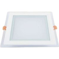 Trade Shop Traesio - Trade Shop - LED-Einbauleuchte 3000K-6500K 18W quadratisch AM-CS-18 mit transparentem rand 00694 - Trade Shop Traesio - Trade Shop - LED-Einbauleuchte 3000K-6500K 18W quadratisch AM-CS-18 mit transparentem rand 00694 - von TRADE SHOP TRAESIO