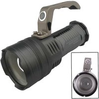 Trade Shop Traesio - Trade Shop - cree T6 zoom led-taschenlampe 800 lumen wasserdicht wiederaufladbar 3 funktionen T808-T6 - von TRADE SHOP TRAESIO