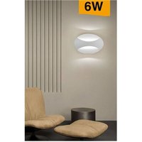 Trade Shop Traesio - Trade Shop - doppelemissions-wandleuchte 6W led ovale lampe 3 lichtmodi AQ15-B3C - Trade Shop Traesio - Trade Shop - doppelemissions-wandleuchte 6W led ovale lampe 3 lichtmodi AQ15-B3C - von TRADE SHOP TRAESIO