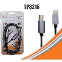 Trade Shop - drucker kabel typ-c zu usb bm für elektronische organ computer 1.5MT TPC3215 - von TRADE SHOP TRAESIO