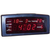 Trade Shop Traesio - Trade Shop - elektrischer digitaler wecker led-licht mit datum tag temperatur - Trade Shop Traesio - Trade Shop - elektrischer digitaler wecker led-licht mit datum tag temperatur - von TRADE SHOP TRAESIO