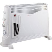 Trade Shop Traesio - Trade Shop - elektrischer konvektorheizer 2000 watt turbo-thermostat 3 leistungsstufen timer - Trade Shop Traesio - Trade Shop - elektrischer konvektorheizer 2000 watt turbo-thermostat 3 leistungsstufen timer - von TRADE SHOP TRAESIO