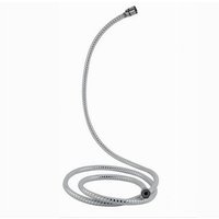Trade Shop Traesio - Trade Shop - universal biflex chrom weiss flexibler brauseschlauch länge 2MT 69226 - von TRADE SHOP TRAESIO