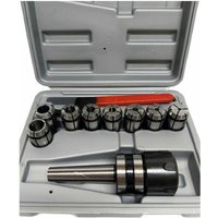 Trade Shop - mandrinoportapinze fresatrice CM4 mit 8 porta pinze M10 MT4 - von TRADE SHOP TRAESIO