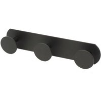 Trade Shop Traesio - Trade Shop - gancis asciugamano short 3 posten bagno casa nero 59767 - Trade Shop Traesio - Trade Shop - gancis asciugamano short 3 posten bagno casa nero 59767 - von TRADE SHOP TRAESIO