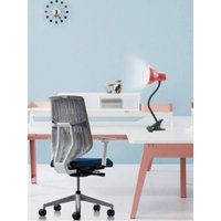 Trade Shop Traesio - Trade Shop - gelenk-schreibtischlampe tischleuchte flexibel einstellbarer klemmarm - Rosa von TRADE SHOP TRAESIO