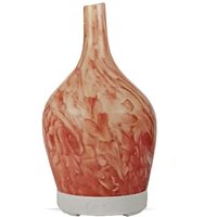 Trade Shop Traesio - Trade Shop - glasöldiffusor farbtherapie aromatherapie luftbefeuchter weiss rot 04 led - von TRADE SHOP TRAESIO