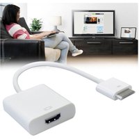 Trade Shop Traesio - Trade Shop - HDMI-Dock-Kabeladapter für iPhone iPad Film Spiegel tv Fernsehbildschirm - von TRADE SHOP TRAESIO