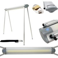 Trade Shop Traesio - Trade Shop - kosmetikerin tischlampe led weisses licht dimmbar wiederaufladbar - von TRADE SHOP TRAESIO