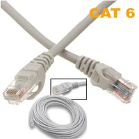 Trade Shop Traesio - Trade Shop - lan netzwerkkabel 30 m CAT-6 verlängerungskabel für modem router computer ethernet stecker RJ45 - von TRADE SHOP TRAESIO