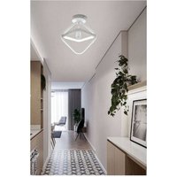 Trade Shop Traesio - Trade Shop - led Kronleuchter 25W Rauten Deckenleuchte Pendelleuchte Deckenleuchte 4000K 3000K 6500K PN-03B - von TRADE SHOP TRAESIO