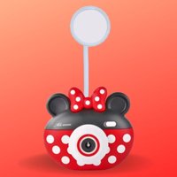 Trade Shop Traesio - Trade Shop - led licht tischlampe 2IN1 mit bleistiftspitzer mickey bleistifthalter - von TRADE SHOP TRAESIO