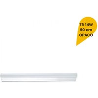Trade Shop Traesio - Trade Shop - led neon T5 deckenleuchte unter oberschrank matt glasröhre 14 watt 90 cm T5-90 - von TRADE SHOP TRAESIO