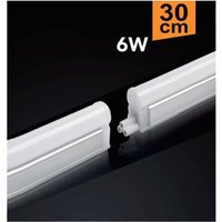 Trade Shop Traesio - Trade Shop - led neon deckenleuchte T5 unterschrank matt reglette verschiedene lichttöne 6 w 30 cm T5-6W - von TRADE SHOP TRAESIO