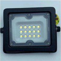 Trade Shop - LED-Strahler 10W Ultra Slim Schwarz Outdoor IP65 Kaltes Licht 6500K Natur 4000K FS10W - Trade Shop - LED-Strahler 10W Ultra Slim Schwarz Outdoor IP65 Kaltes Licht 6500K Natur 4000K FS10W - von TRADE SHOP TRAESIO