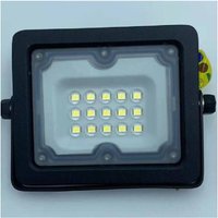 Trade Shop - LED-Strahler 10W Ultra Slim Schwarz Outdoor IP65 Kaltes Licht 6500K Natur 4000K FS10W - Trade Shop - LED-Strahler 10W Ultra Slim Schwarz Outdoor IP65 Kaltes Licht 6500K Natur 4000K FS10W - von TRADE SHOP TRAESIO