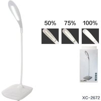 Trade Shop Traesio - Trade Shop - led-schreibtischlampe touch-folding einstellbare lichtstärke DT-2672 - von TRADE SHOP TRAESIO