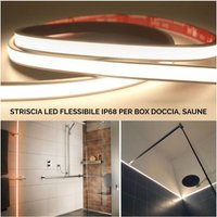 Trade Shop Traesio - Trade Shop - led streifen IP68 cob flexibel neon dimmbar 24V licht duschkabine badewanne - Trade Shop Traesio - Trade Shop - led streifen IP68 cob flexibel neon dimmbar 24V licht duschkabine badewanne - von TRADE SHOP TRAESIO