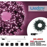 Trade Shop Traesio - Trade Shop - lichterkette 300 led glühwürmchen licht rosa kabel grün IP44 XC-4003 - Trade Shop Traesio - Trade Shop - lichterkette 300 led glühwürmchen licht rosa kabel grün IP44 XC-4003 - von TRADE SHOP TRAESIO