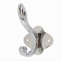 Trade Shop Traesio - Trade Shop - mehrzweck-kleiderbügelflügel mit 1 haken in polierter chromausführung 52171 - von TRADE SHOP TRAESIO