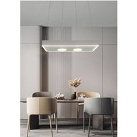 Trade Shop - moderne minimale led-kronleuchter-pendelleuchte 40W natürliches warmes licht LP-08B - von TRADE SHOP TRAESIO