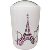 Trade Shop Traesio - Trade Shop - abfalleimer abfallpapiereimer badezimmer accessoires paris writing 87044 - von TRADE SHOP TRAESIO