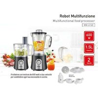 Trade Shop Traesio - Trade Shop - küchen robot multifunktion 600 watt 1.5LT hoomei HM-6160 - von TRADE SHOP TRAESIO