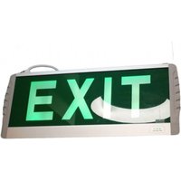 Trade Shop Traesio - Trade Shop - LED-Notausgangsleuchte 3W Sicherheitsleuchte 375x159x21mm mit Deckenleuchte - Trade Shop Traesio - Trade Shop - LED-Notausgangsleuchte 3W Sicherheitsleuchte 375x159x21mm mit Deckenleuchte - von TRADE SHOP TRAESIO