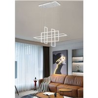 Trade Shop Traesio - Trade Shop - moderne 4 rechteckige pendelleuchte natürliches warmes kaltes licht LP-36B - Trade Shop Traesio - Trade Shop - moderne 4 rechteckige pendelleuchte natürliches warmes kaltes licht LP-36B - von TRADE SHOP TRAESIO