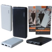 Trade Shop Traesio - Trade Shop - power bank 12000MAH 2 usb extra notfall batterie 2.1A typ-c FO-6900 - von TRADE SHOP TRAESIO