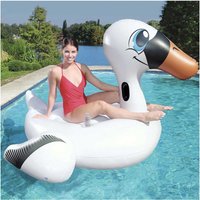 Trade Shop Traesio - Trade Shop - riesiger aufblasbarer schwan insel meer pool matratze 191 x 122 x 170 cm - von TRADE SHOP TRAESIO