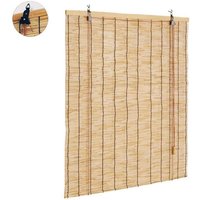 Trade Shop - Rollladen Markise Rollo aus natürlichem Bambus Lamellen 60 x 140 cm - Trade Shop - Rollladen Markise Rollo aus natürlichem Bambus Lamellen 60 x 140 cm - von TRADE SHOP TRAESIO