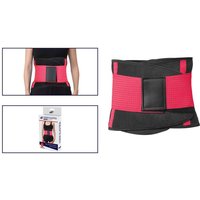 Trade Shop Traesio - Trade Shop - rückenstützgürtel bauchtrainer unisex - xl Rot von TRADE SHOP TRAESIO