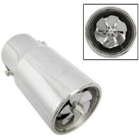 Trade Shop Traesio - Trade Shop - runder auspuff sportauspuff endschalldämpfer autotuning stahl verchromt - Trade Shop Traesio - Trade Shop - runder auspuff sportauspuff endschalldämpfer autotuning stahl verchromt - von TRADE SHOP TRAESIO