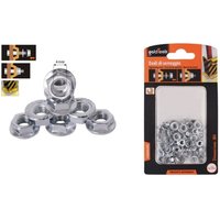 Trade Shop Traesio - Trade Shop - satz 53 stück sechskantflanschmutter M4 bolzen schraube 4MM 94921 - Trade Shop Traesio - Trade Shop - satz 53 stück sechskantflanschmutter M4 bolzen schraube 4MM 94921 - von TRADE SHOP TRAESIO