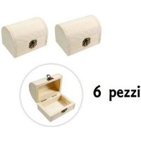Trade Shop Traesio - Trade Shop - set mit 6 decoupage-holzboxen schmuckbox-kästchen - Trade Shop Traesio - Trade Shop - set mit 6 decoupage-holzboxen schmuckbox-kästchen - von TRADE SHOP TRAESIO