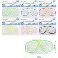 Trade Shop Traesio - Trade Shop - schwimmmaske pool meer sommer sport tauchen 16X10 cm verschiedene farben 605413 - von TRADE SHOP TRAESIO