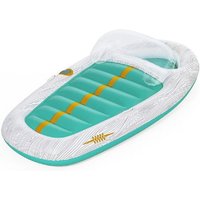 Trade Shop - yacht schwimmmatratze 216X117CM mit griffen ablageglas 43650 - von TRADE SHOP TRAESIO