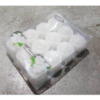Trade Shop Traesio - Trade Shop - set 12 stück jasmin-duftkerzen weiss votivdekoration 23GR - Trade Shop Traesio - Trade Shop - set 12 stück jasmin-duftkerzen weiss votivdekoration 23GR - von TRADE SHOP TRAESIO